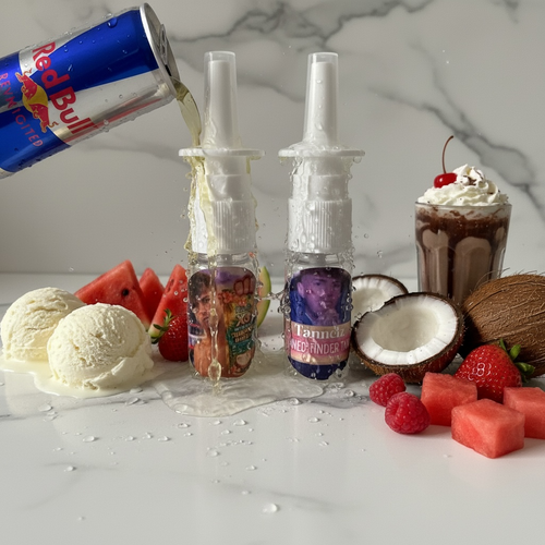 Redbull triple nasal + tingle cream