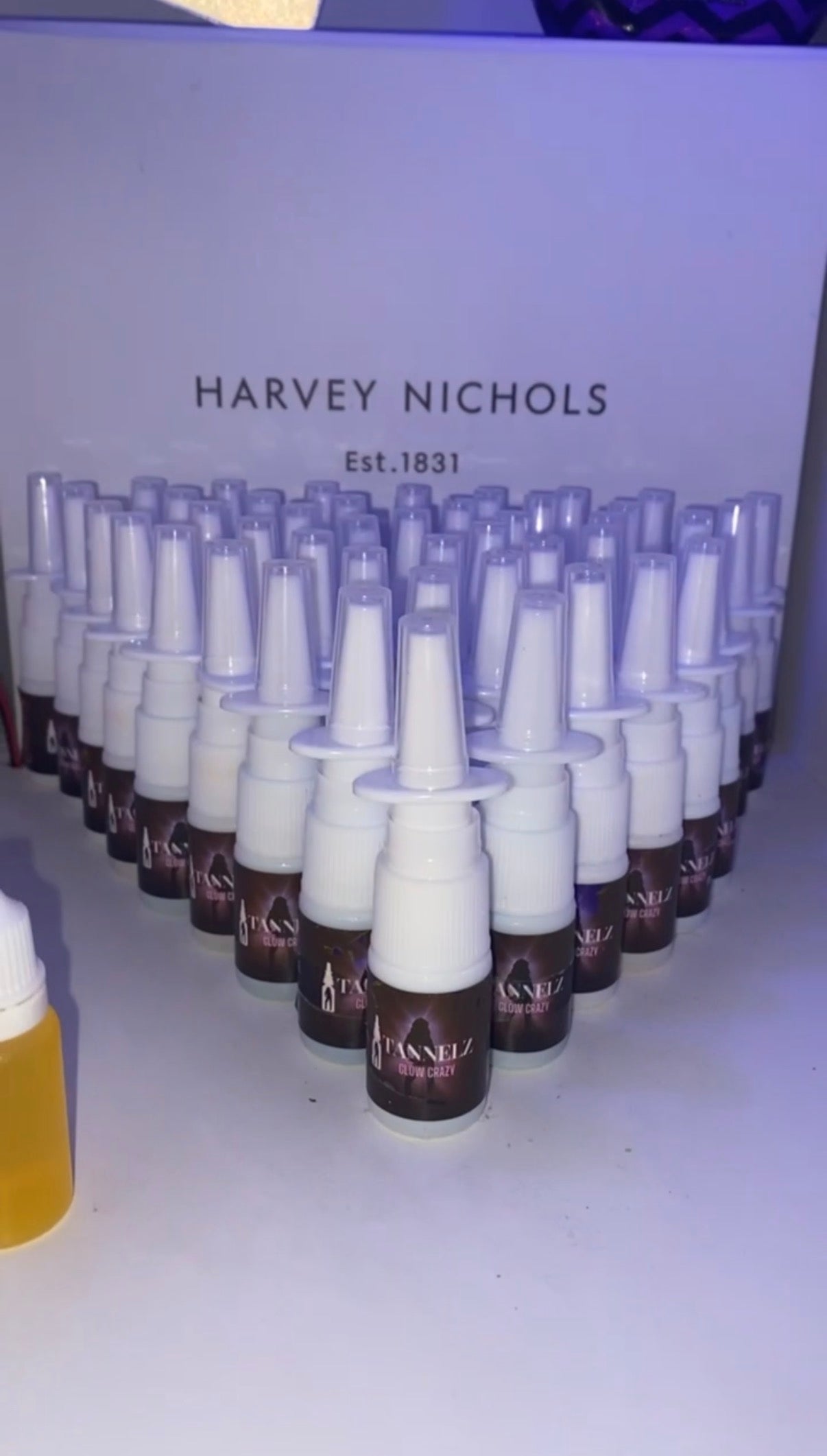 Tanning sprays 🍊☀️🏝️