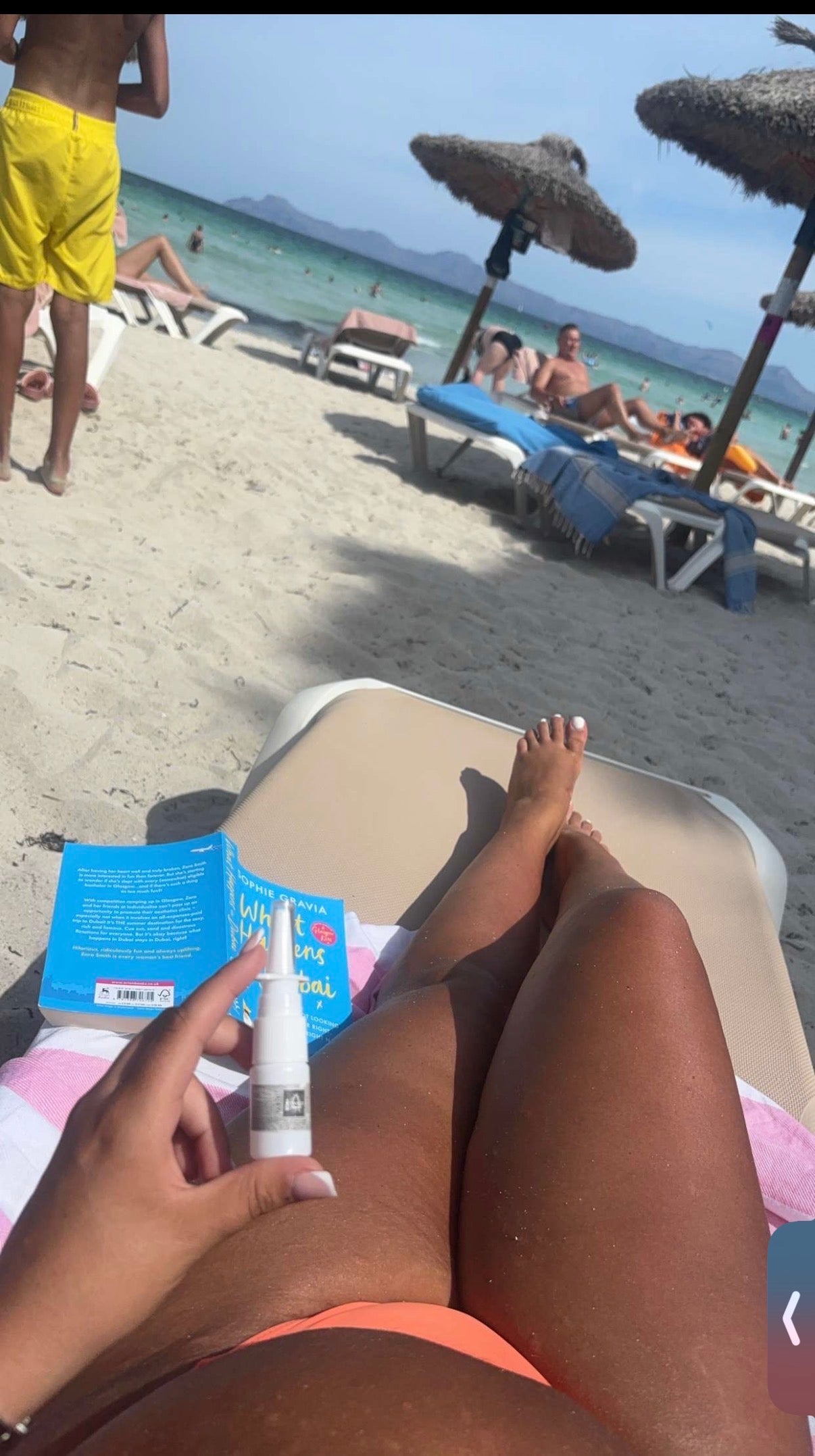 Tanning sprays 🍊☀️🏝️