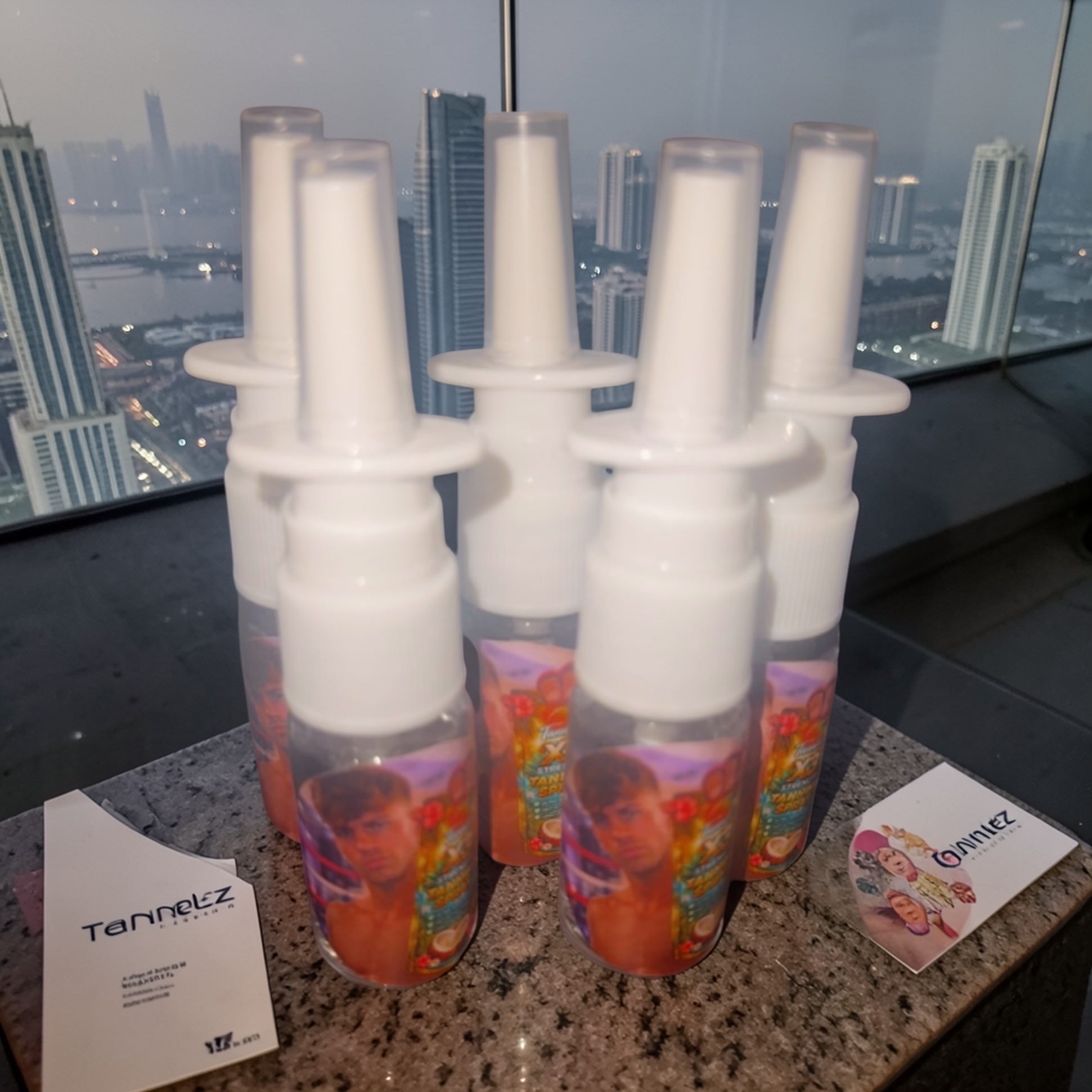 Tanning sprays 🍊☀️🏝️